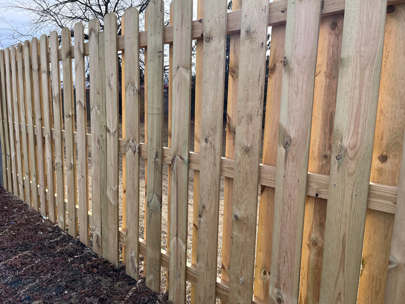 wood fencing installation near me