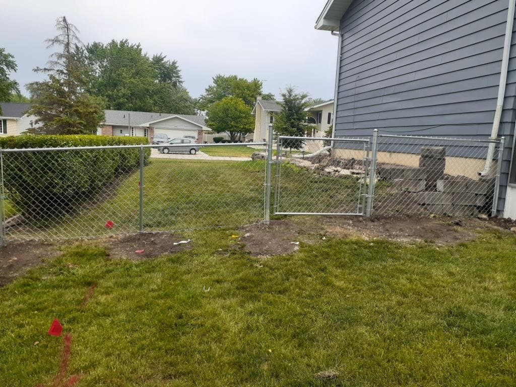 chain link fence installation hoffman estates illinois