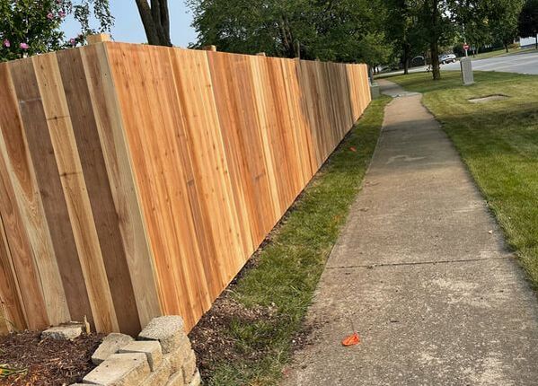 schaumburg fence company fence companies fencing wood installation contractor