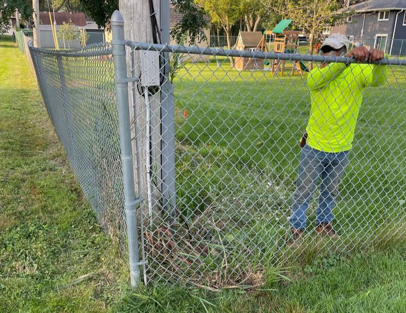 chain link fence installation schaumburg il
