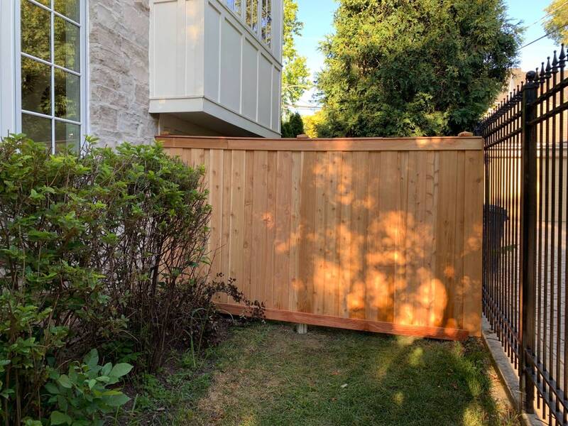 privacy fence installation schaumburg il wood fencing