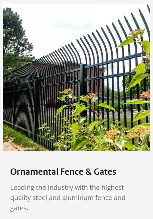 steel fence steel fencing