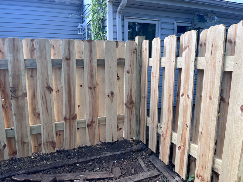 fence installation hoffman estates illinois pressure treated pine