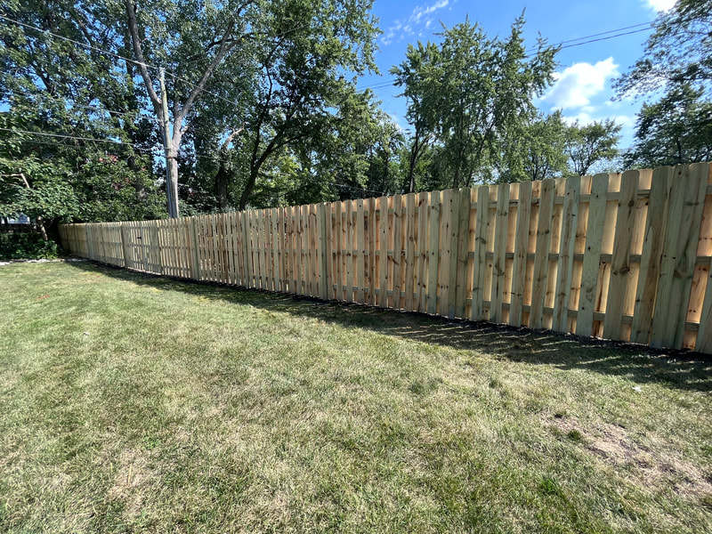 fence installation schaumburg illinois pressure treated pine