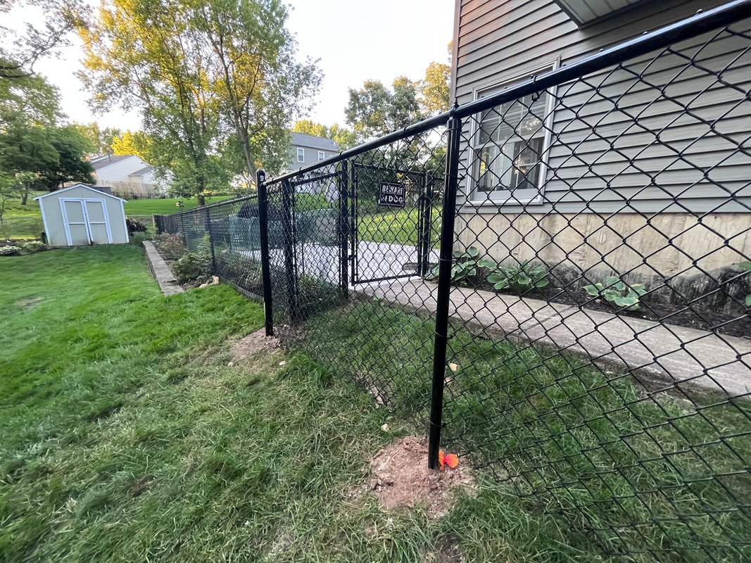 cost of a chain link fence