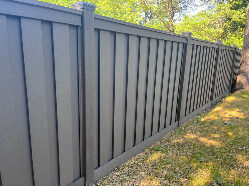 composite fence installation