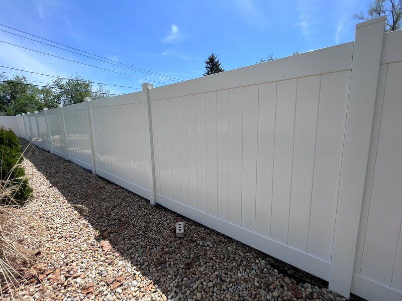 white vinyl privacy fence installation fencing pictures pvc