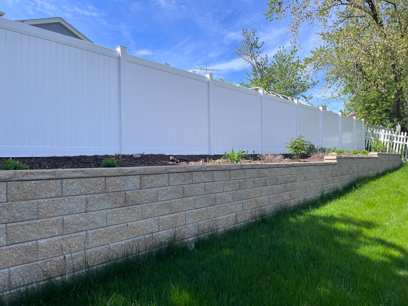white vinyl privacy fence installation fencing pictures pvc