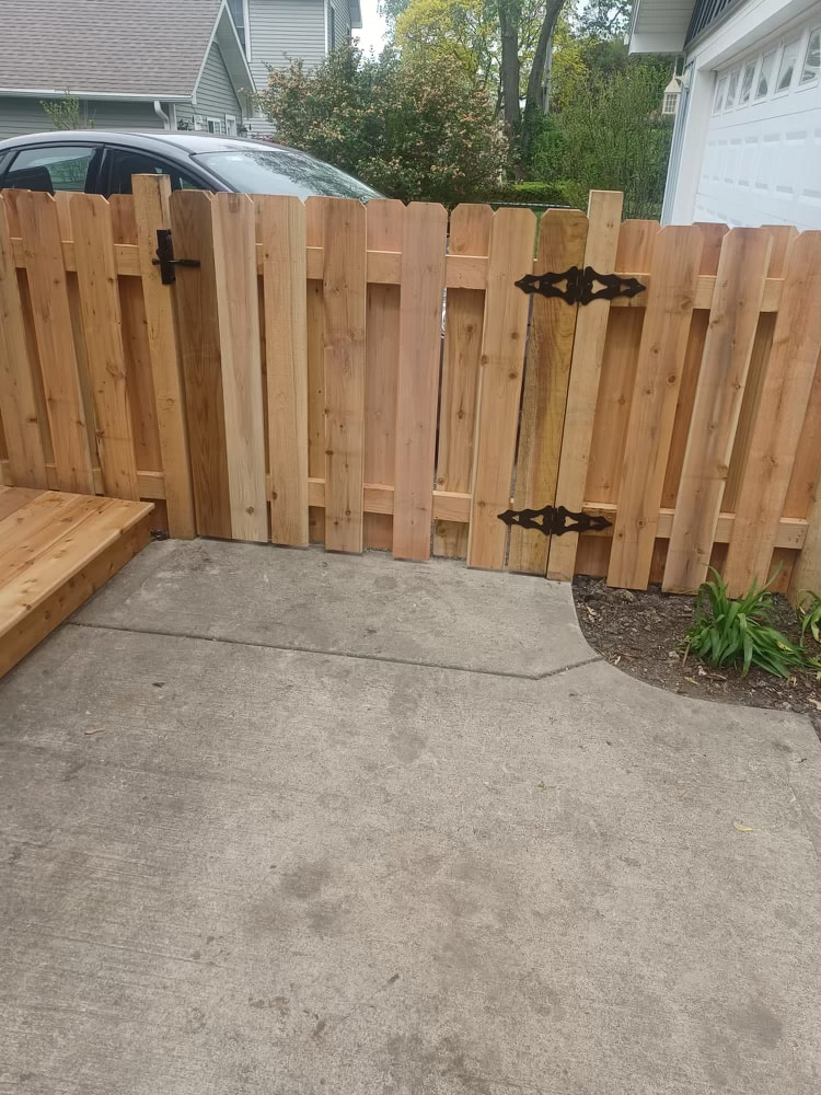 how to build a fence gate diy fence fencing illinois contractor company