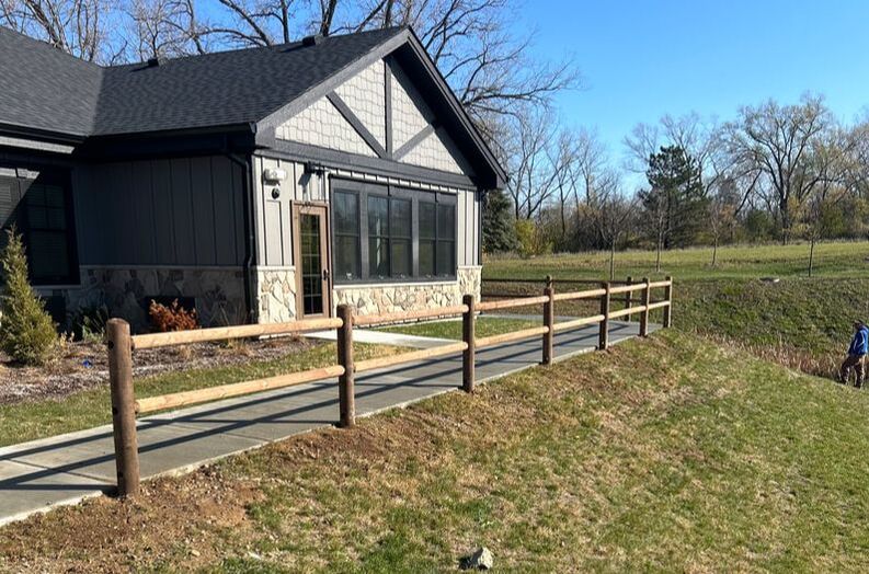 how much does a fence cost? Split rail fence