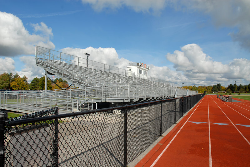 stadium fencing athletic field fencing installation contractor